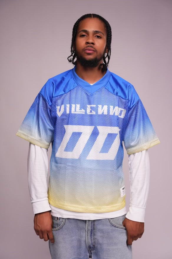 Ombré Jersey (Blue)