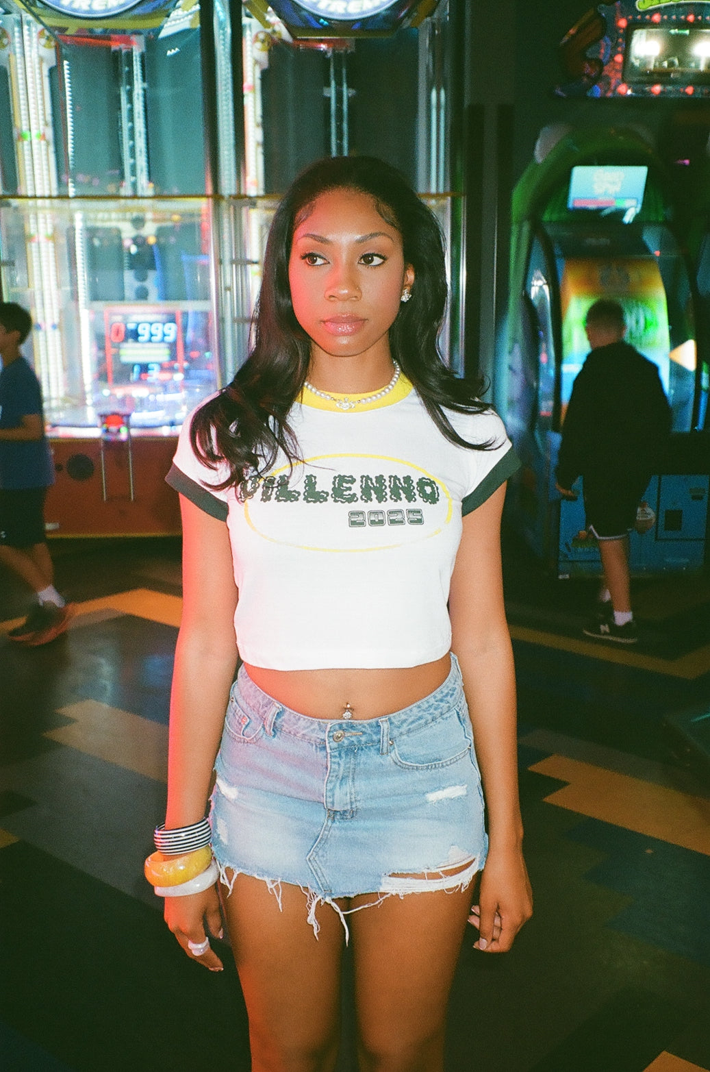 Colors Tee (Green/Yellow)