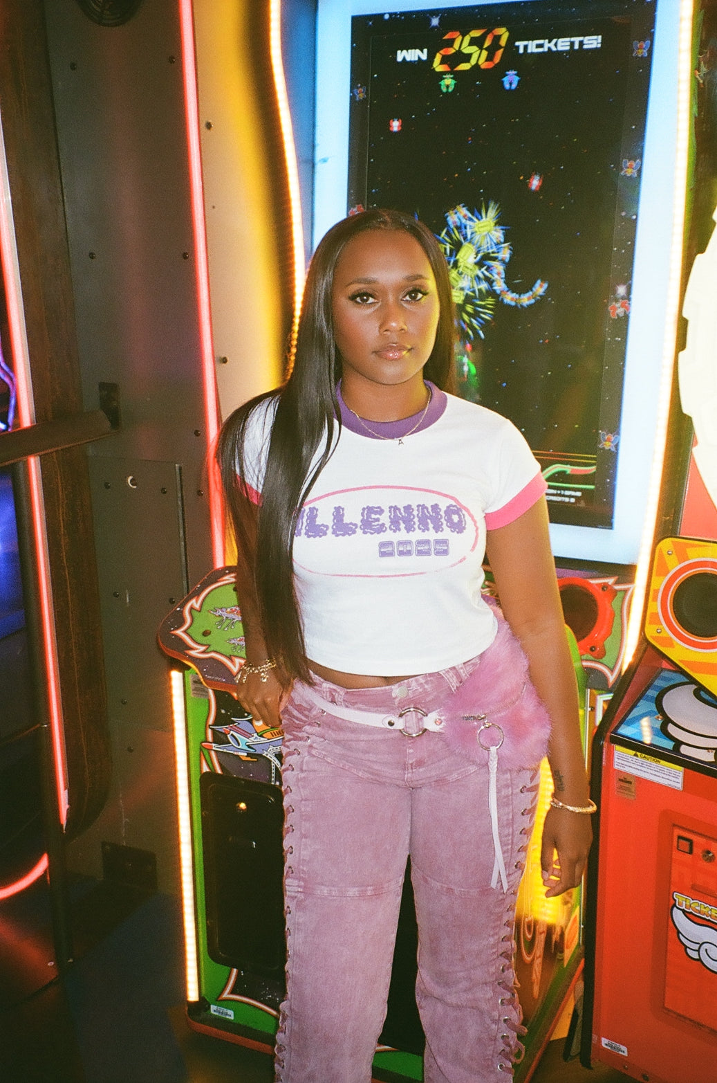 Colors Tee (Purple /Pink)