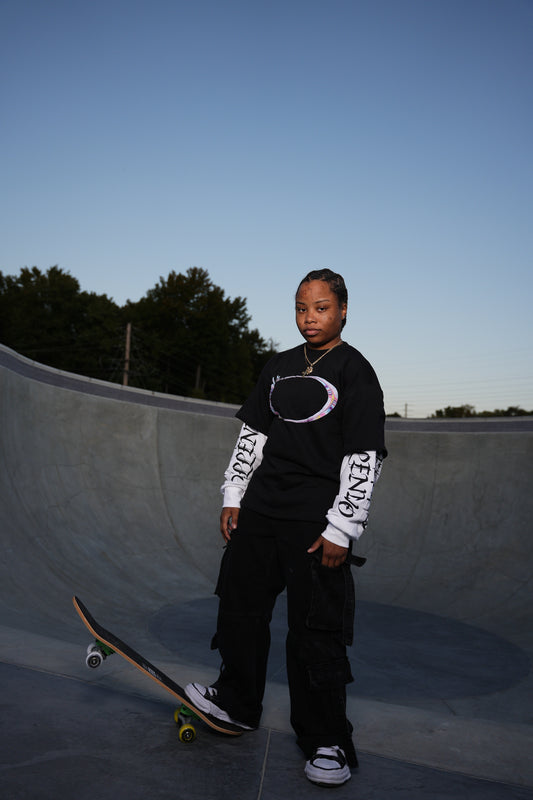 Thermal Tee (black and white)