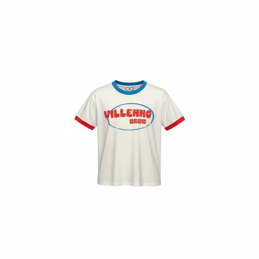 Colors Tee (Red/Blue)